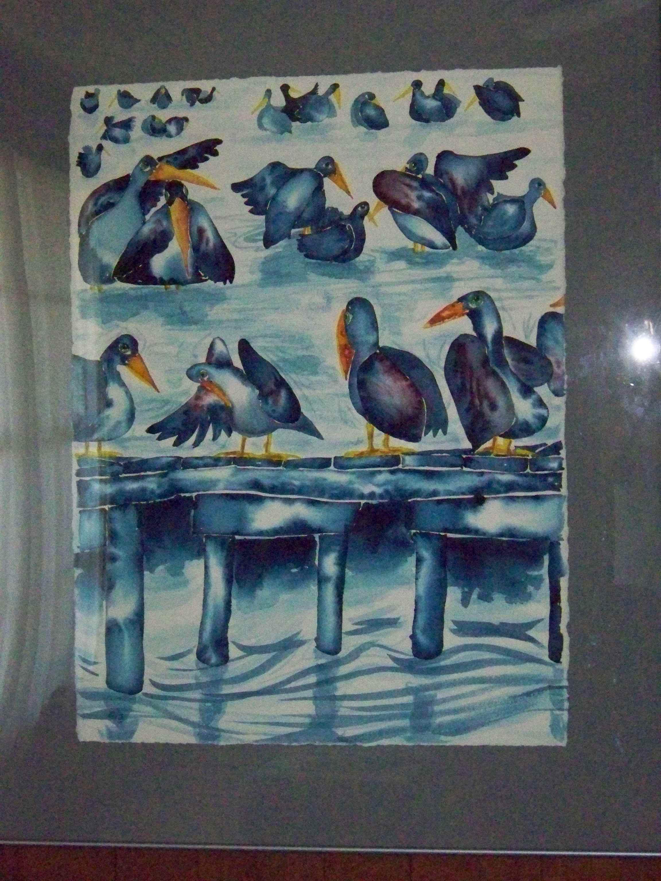 Photo of watercolor painting.