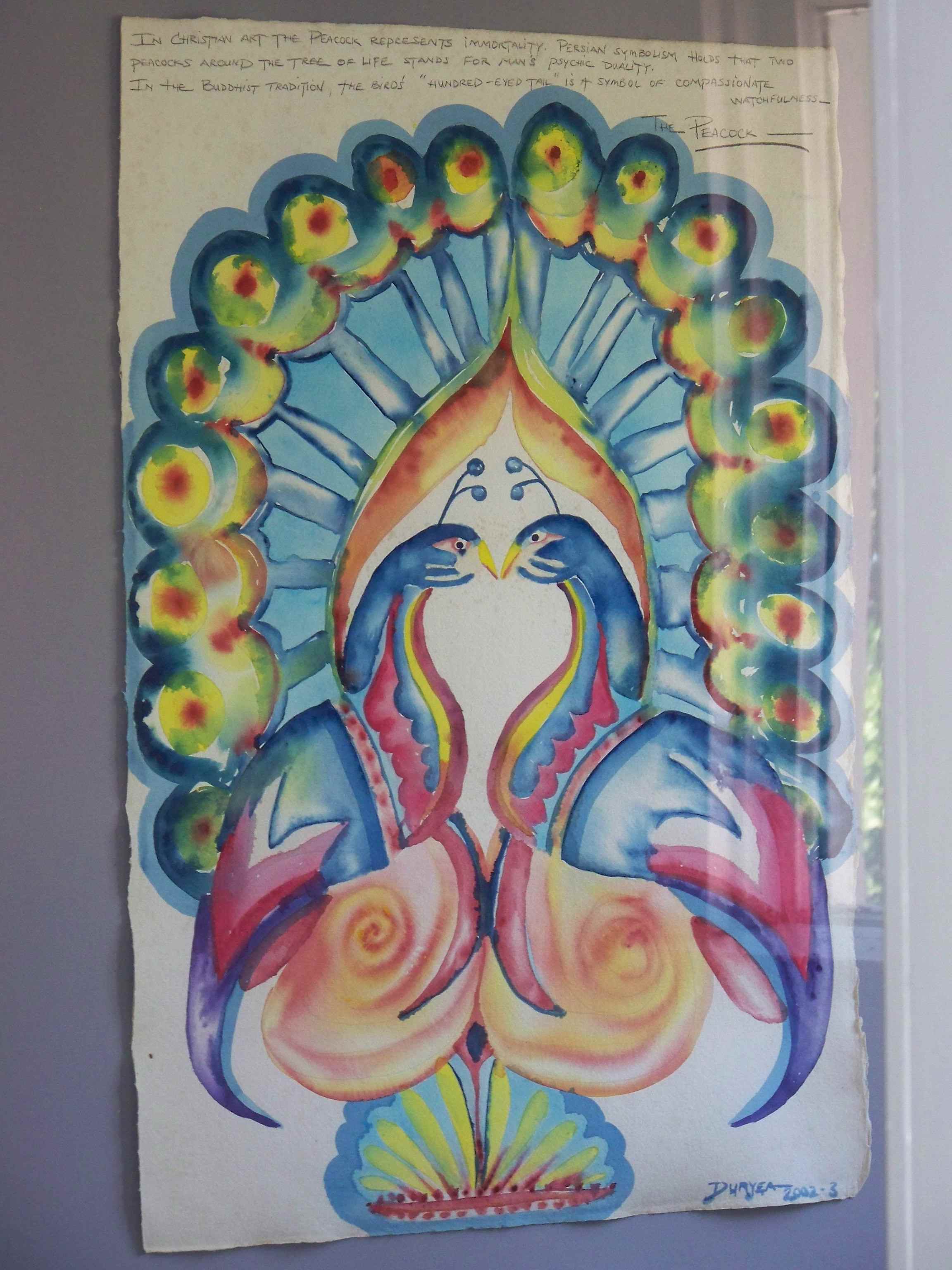 Photo of watercolor painting.