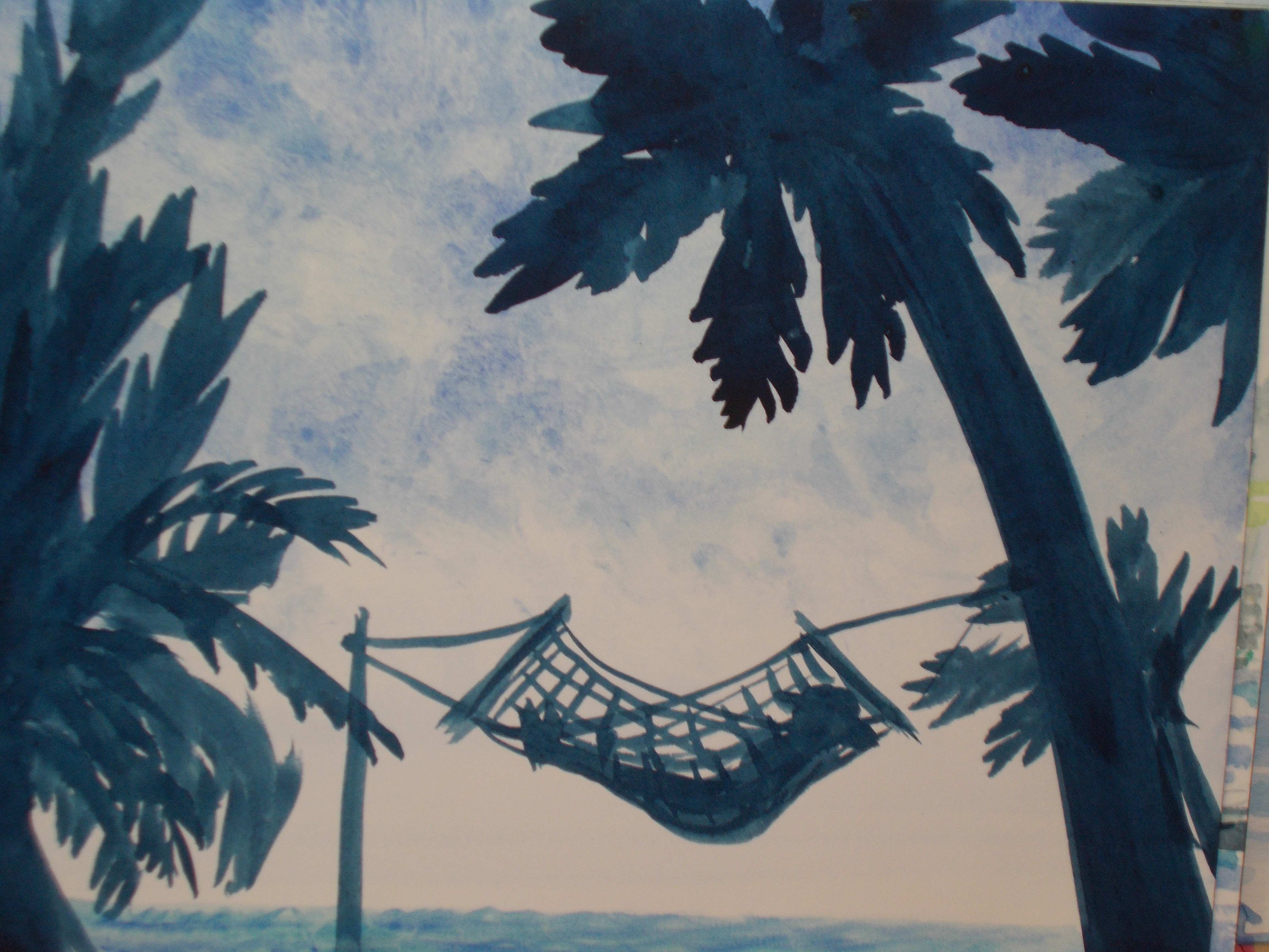 Photo of watercolor painting.